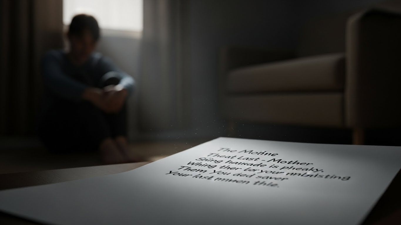 The Last Message from Mother: A Visual Story of Love, Loss, and Memories